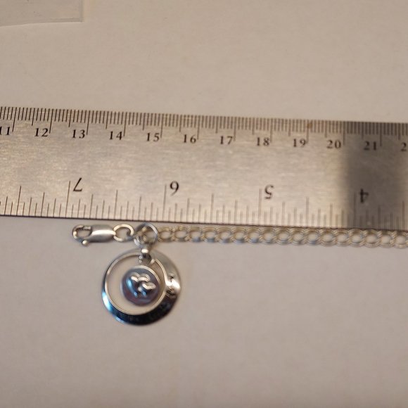Mother Daughter Friends Sterling cham bracelet - Picture 4 of 7